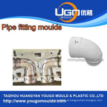 Fábrica de moldes de plástico de bom preço de alta qualidade para o tamanho padrão 110mm tubo de montagem de tubos em taizhou China